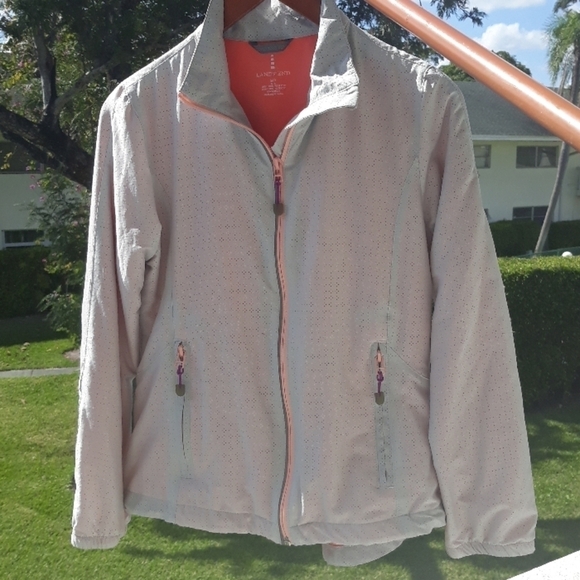 Lands' End Activewear Woven Jacket Size M - Picture 2 of 8